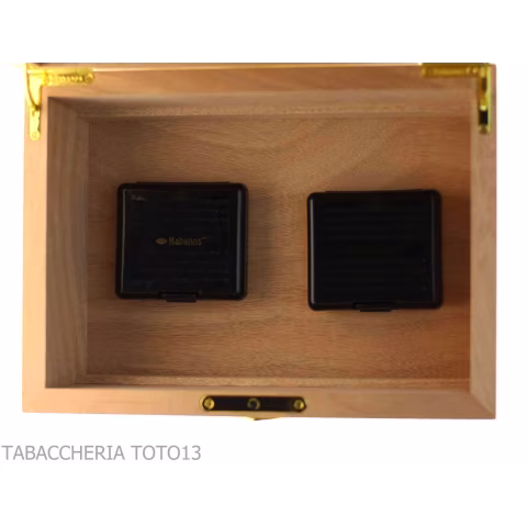 Caja humidificada montecristo habanos, humidificador para 40 puros - Accesorios Del Cigarro
