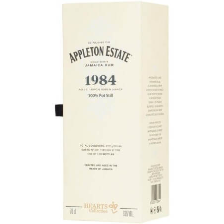 Appleton Estate Hearts Collection 1984 Vol.63% Cl.70Rhum