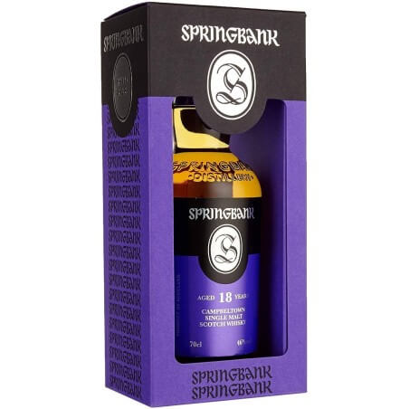 Springbank 18 Y.O. Single Malt Release 2019 Vol.46% Cl. 70 Springbank Distillery Whisky