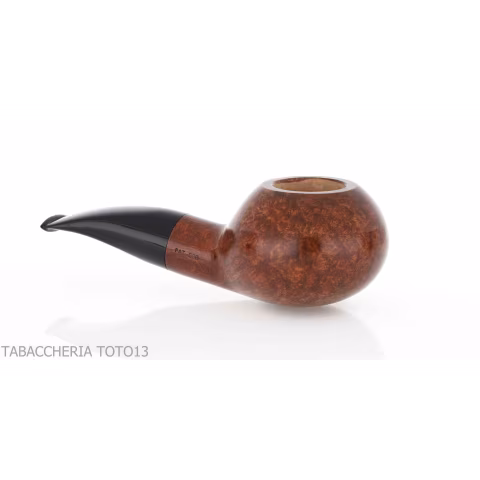 Pipe Brebbia Fat Bob polished walnut, slightly curved mouthpiece mod.2112 - Tobacco Pipes - Natural root