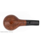 Brebbia fat bob noce lucida, bocchino leggermente curvo mod.2112 - Pipe