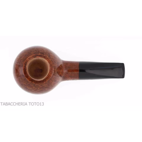 Pipe Brebbia Fat Bob polished walnut, slightly curved mouthpiece mod.2112 - Tobacco Pipes - Natural root