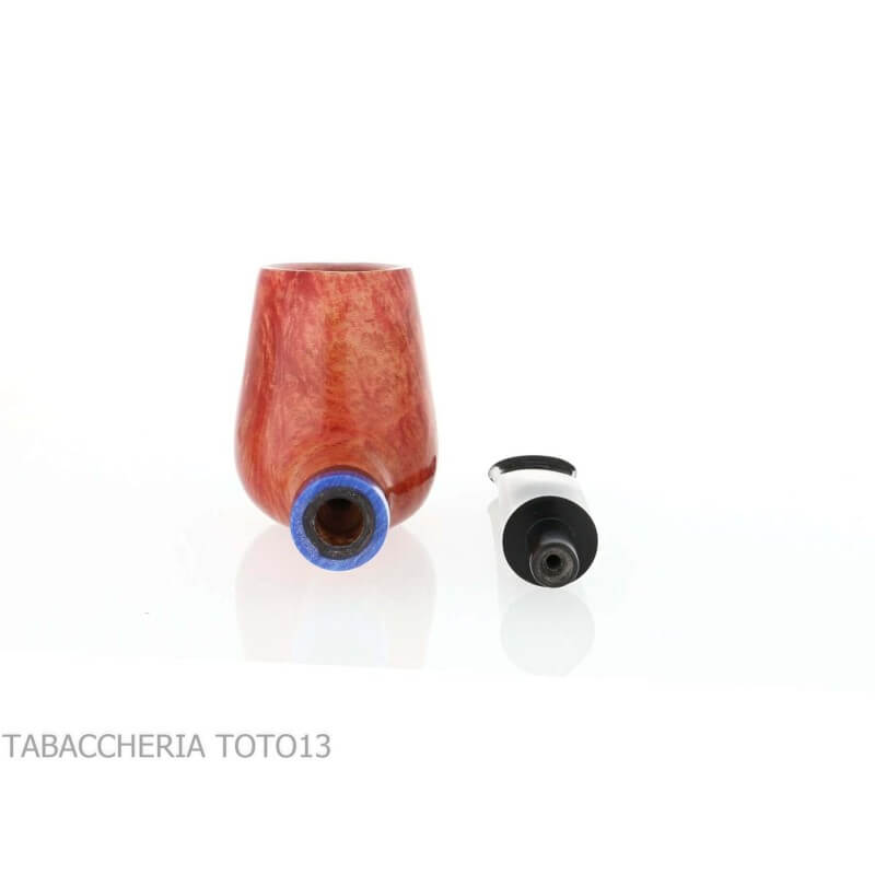 Tom Spanu brandy pipe in briar heather, Sardinian scoparia - Tom Spanu pipe