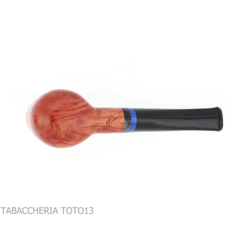 Tom Spanu brandy pipe in briar heather, Sardinian scoparia - Tom Spanu pipe