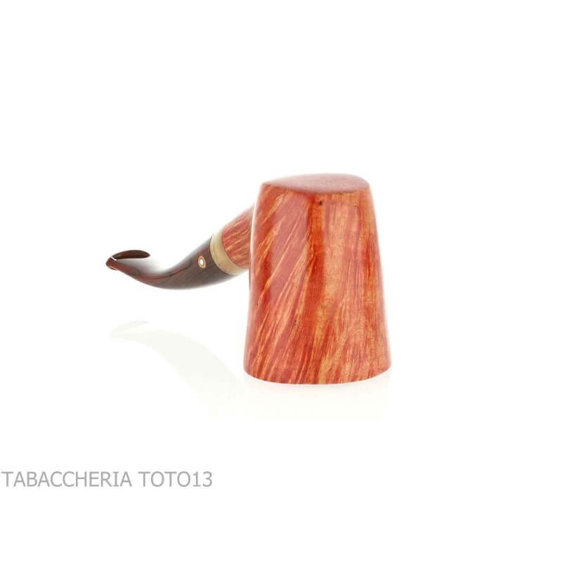 Tom Spanu bent doublin pipe in briar Erica Scoparia Sarda - Tom Spanu pipe