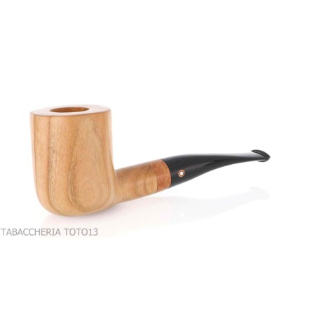 Kirschholzpfeife von Tom Spanu Straight Billiard - Tabakpfeifen