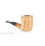Kirschholzpfeife von Tom Spanu Straight Billiard - Tabakpfeifen