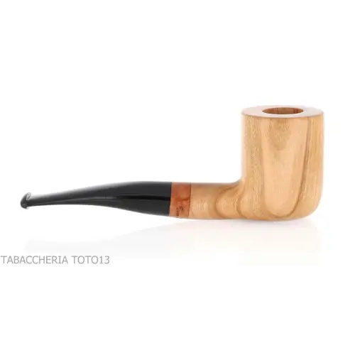 Cherry-wood pipe by Tom Spanu Straight Billiard - Tobacco Pipes - Wood