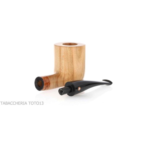 Kirschholzpfeife von Tom Spanu Straight Billiard - Tabakpfeifen