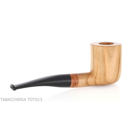 Kirschholzpfeife von Tom Spanu Straight Billiard - Tabakpfeifen