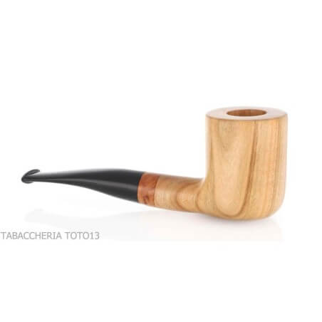 Cherry-wood pipe by Tom Spanu Straight Billiard Tom Spanu pipe Tom Spanu