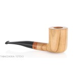 Kirschholzpfeife von Tom Spanu Straight Billiard - Tabakpfeifen
