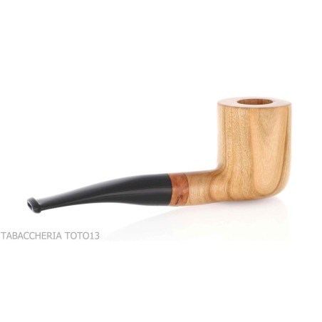 Kirschholzpfeife von Tom Spanu Straight Billiard - Tabakpfeifen