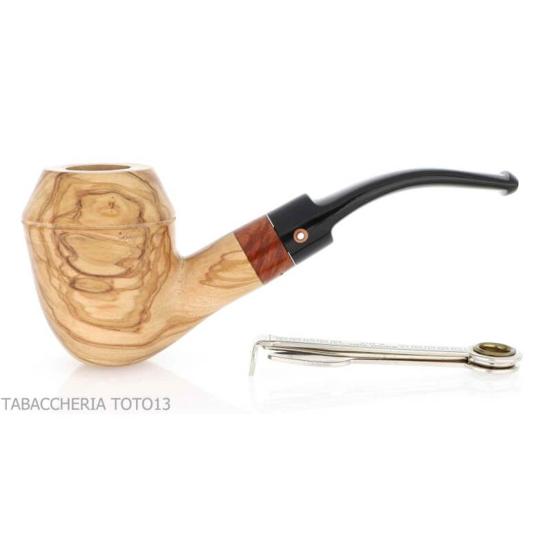 Tom Spanu Rhodesian curva in ulivo - Tom Spanu pipe
