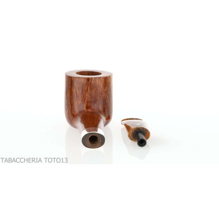 Viprati Billiard pipe short shiny brandy briar-Viprati