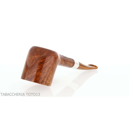 Viprati Billiard pipe short shiny brandy briar-Viprati