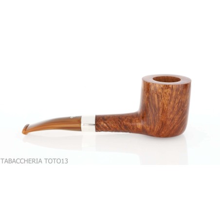 Pipe de billard Viprati courte bruyère brillante - Pipe Pour le Tabac - Racine naturelle