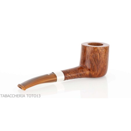 Pipe de billard Viprati courte bruyère brillante - Pipe Pour le Tabac - Racine naturelle