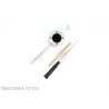 Tsuge e-star System pipe in briar and carbon Churchwarden concept Tsuge Pipe Tsuge