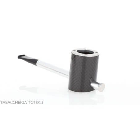 Tsuge e-star System pipe in briar and carbon Churchwarden concept
