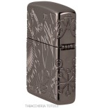 Zippo Armor wicca design en chrome brillant foncé gravure symboles magiques - Briquets - Laiton