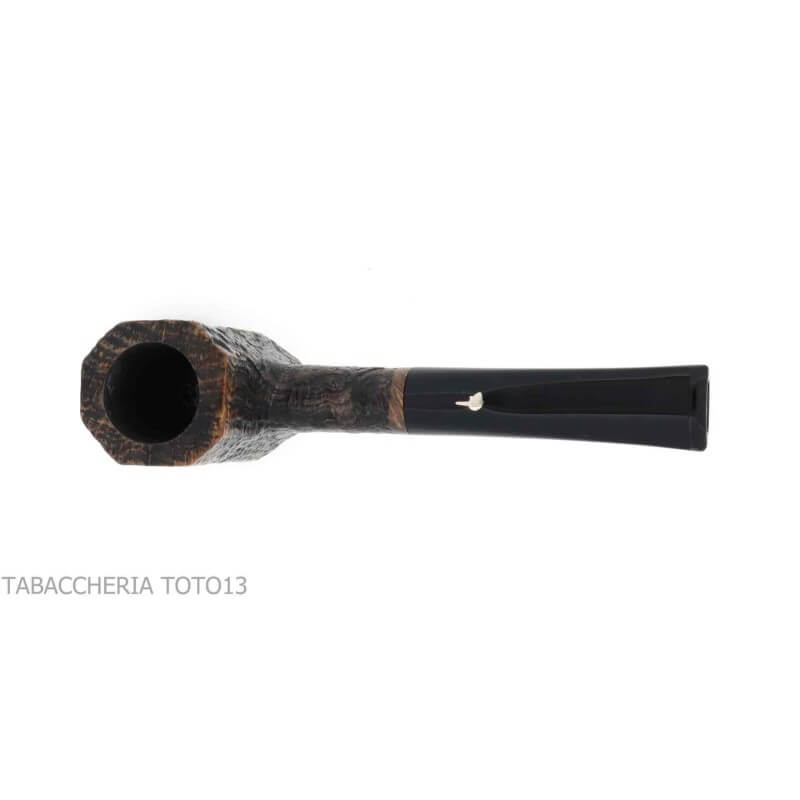Mastro Geppetto Cherrywood shaped pipe in sandblasted briar - Ser Jacopo Pipe