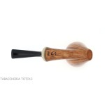 Damini Cavalier shaped pipe in shiny natural briar - Tobacco Pipes - Natural root