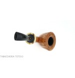 Damini Cavalier shaped pipe in shiny natural briar - Tobacco Pipes - Natural root