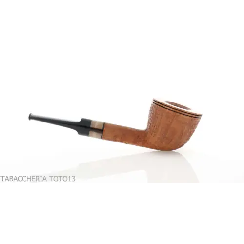 Pipa Damini Pot en brezo pulido con chorro de arena - Pipas de Tabaco