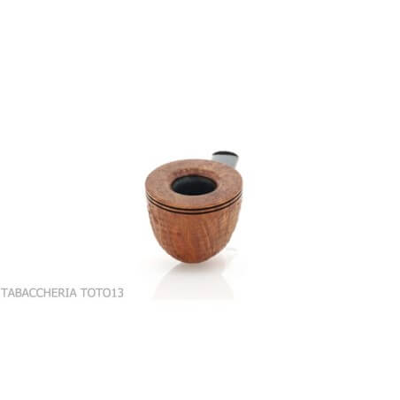 Pipe en forme de pot Damini en bruyère sabléeDamini Massimo
