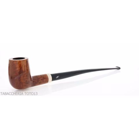 Pipa Aldo Velani churchwarden billiar burl pulido - Pipas de Tabaco