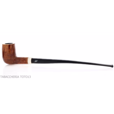 Pipa Aldo Velani churchwarden billiar burl pulido - Pipas de Tabaco