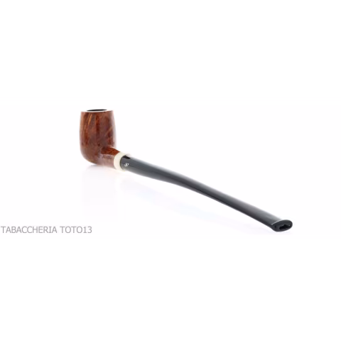 Pipa Aldo Velani churchwarden billiar burl pulido - Pipas de Tabaco