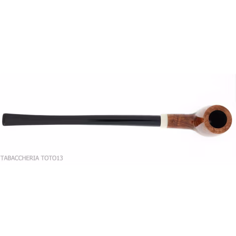 Pipa Aldo Velani churchwarden billiar burl pulido - Pipas de Tabaco