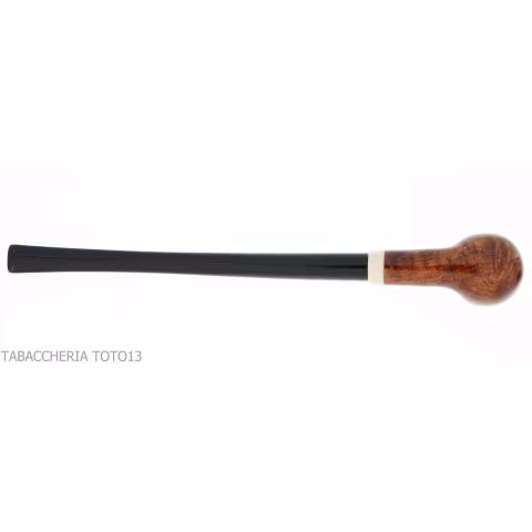 Pipa Aldo Velani churchwarden billiar burl pulido - Pipas de Tabaco