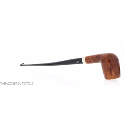 Pipa Aldo Velani churchwarden billiar burl pulido - Pipas de Tabaco