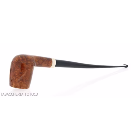 Pipa Aldo Velani churchwarden billiar burl pulido - Pipas de Tabaco