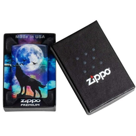 Zippo wolf design a 360 gradi Zippo Zippo Zippo
