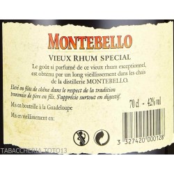 Montebello 8 ans Vieux Rhum Guadeloupe Vol.42% Cl.70