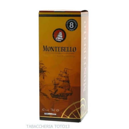 Montebello 8 ans Vieux Rhum Guadeloupe Vol.42% Cl.70