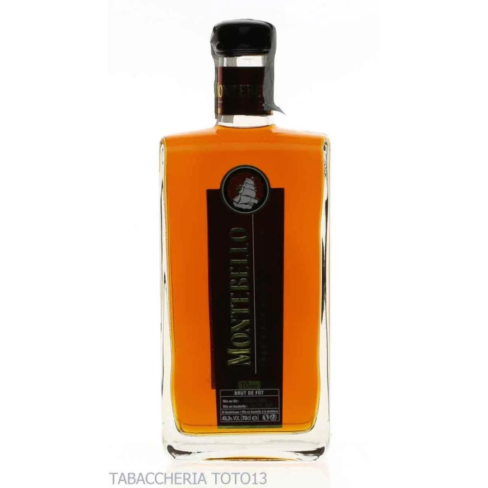 Montebello Distillery - Montebello 10 ans brut de fut Vieux Rhum Guadeloupe Vol.45,3% Cl.70