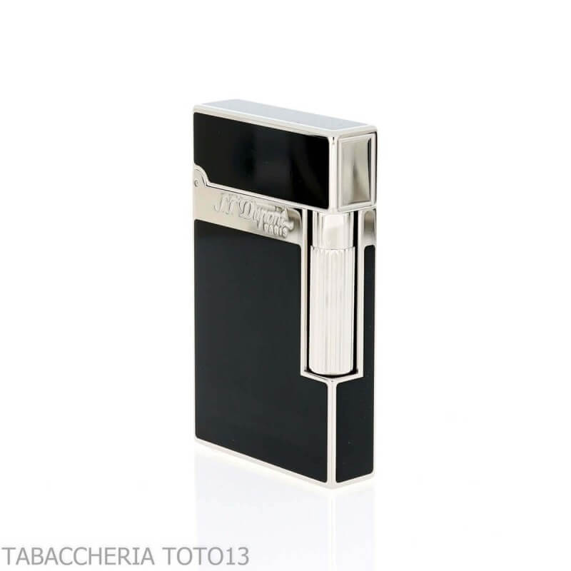 St Dupont lighter line 2 black China lacquer S.t. Dupont S.T. Dupont