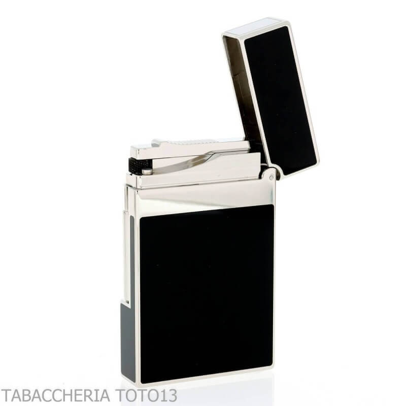 St Dupont encendedor línea 2 negro China lacado - S.t. Dupont
