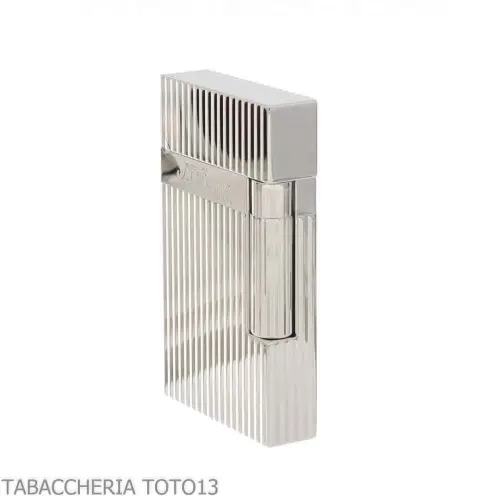 St Dupont lighter line 2 vertical silver lines - Lighters - Metal