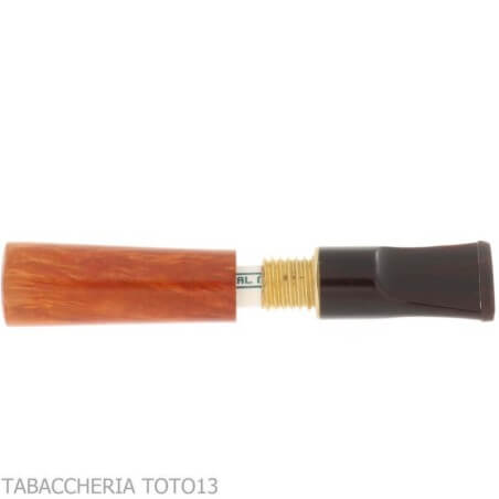 Embouchure en bruyère Fuma Toscani avec trou conique avec filtre de 9 mmPorte-parole pour fumer le cigare Toscano