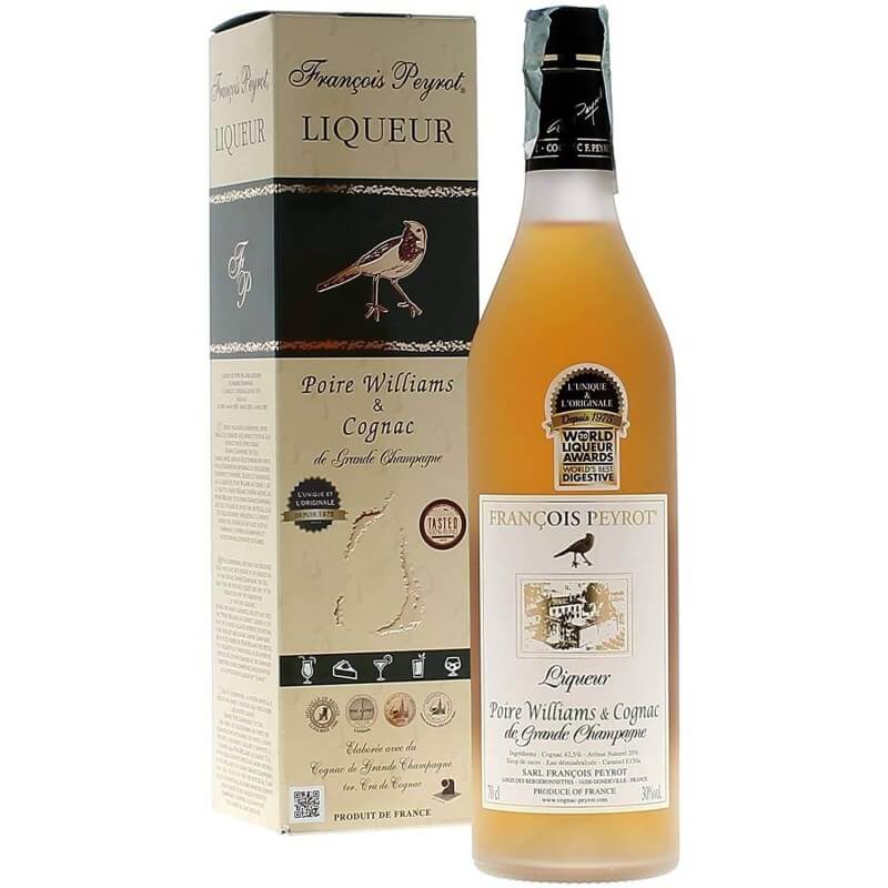Cognac - pear liqueur Francois Peyrot Vol. 30% Cl.70 FRANCOIS PEYROT Cognac