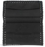 Bolso de piel napa para liar con portatabaco engomado, portamapas y accesorios - Bolsas de tabaco - Lubinski