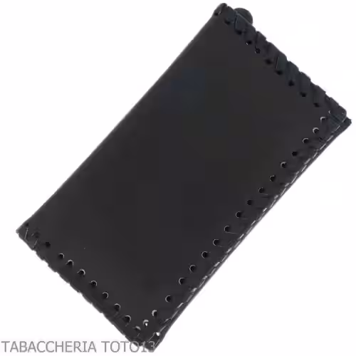 Bolso de piel napa para liar con portatabaco engomado, portamapas y accesorios - Bolsas de tabaco - Lubinski