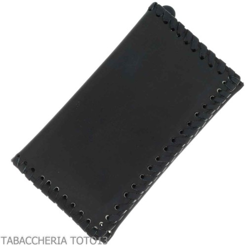 Sac en cuir nappa à rouler avec porte-tabac caoutchouté, porte-cartes et accessoires - Sacs à tabac - Lubinski