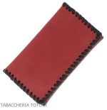 Bolso de piel napa para liar con portatabaco engomado, portamapas y accesorios - Bolsas de tabaco - Lubinski